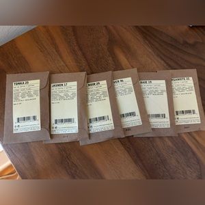NEW Le Labo Samples .025 oz each